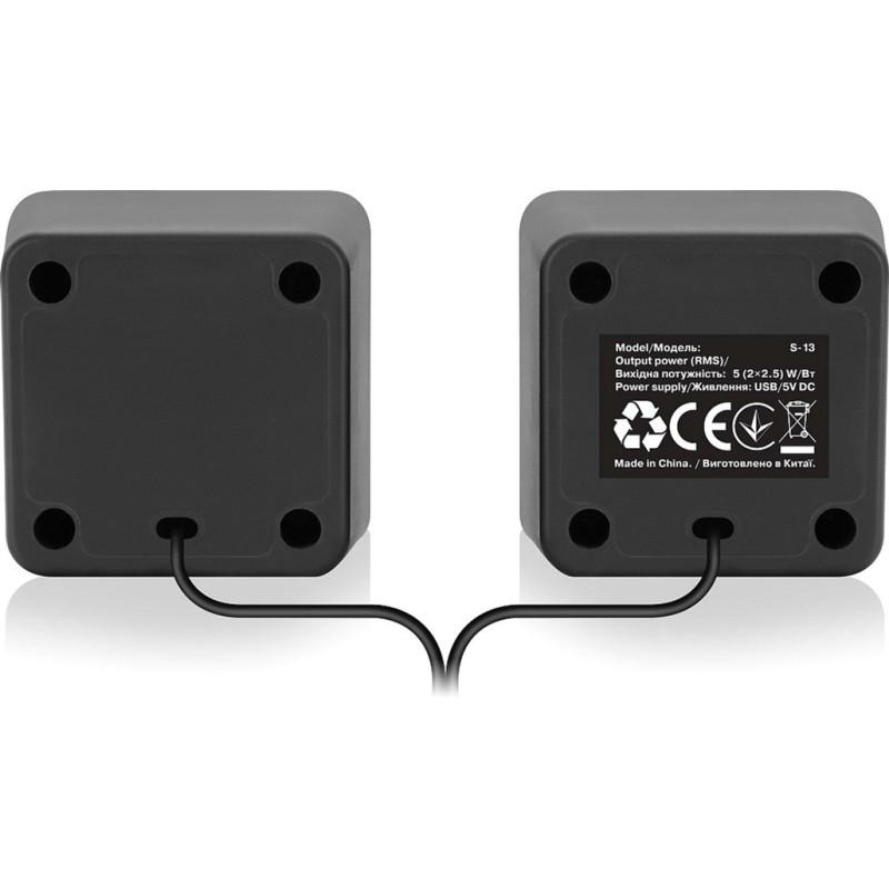 Акустична система REAL-EL S-13 USB Black (EL121100021)