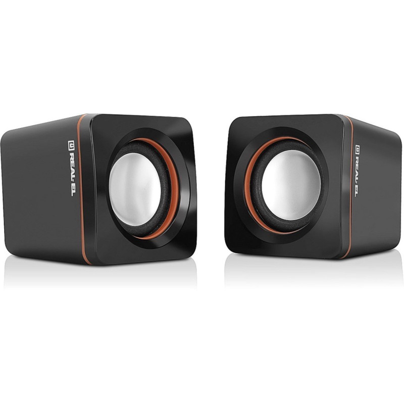 Акустична система REAL-EL S-13 USB Black (EL121100021)
