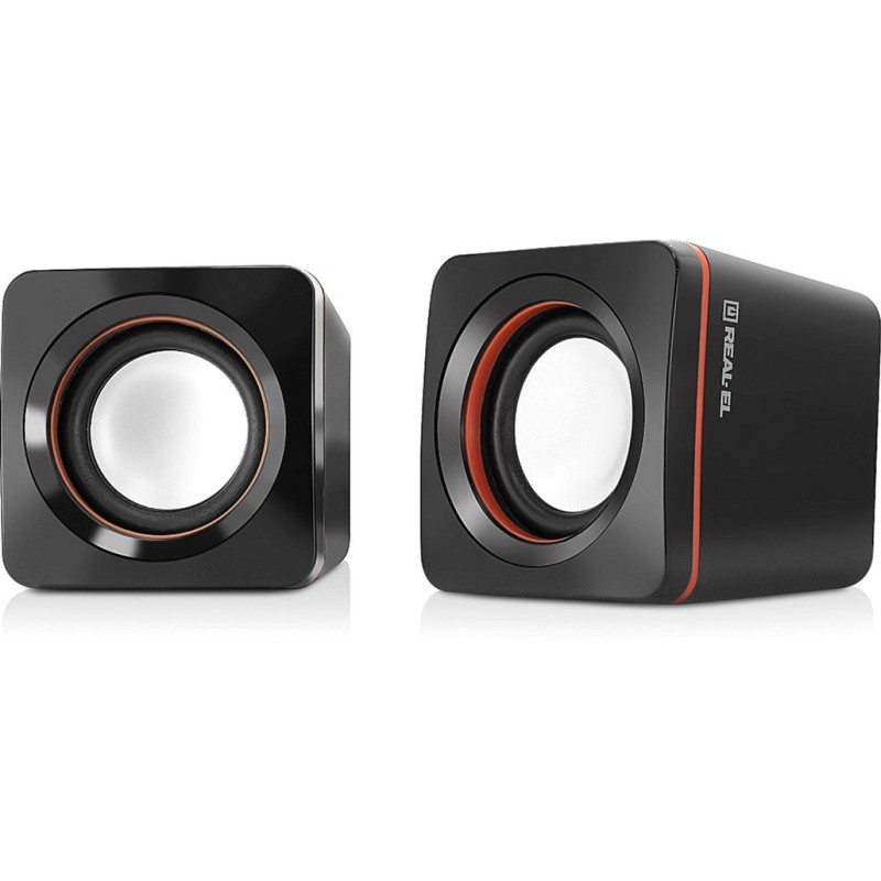 Акустична система REAL-EL S-13 USB Black (EL121100021)