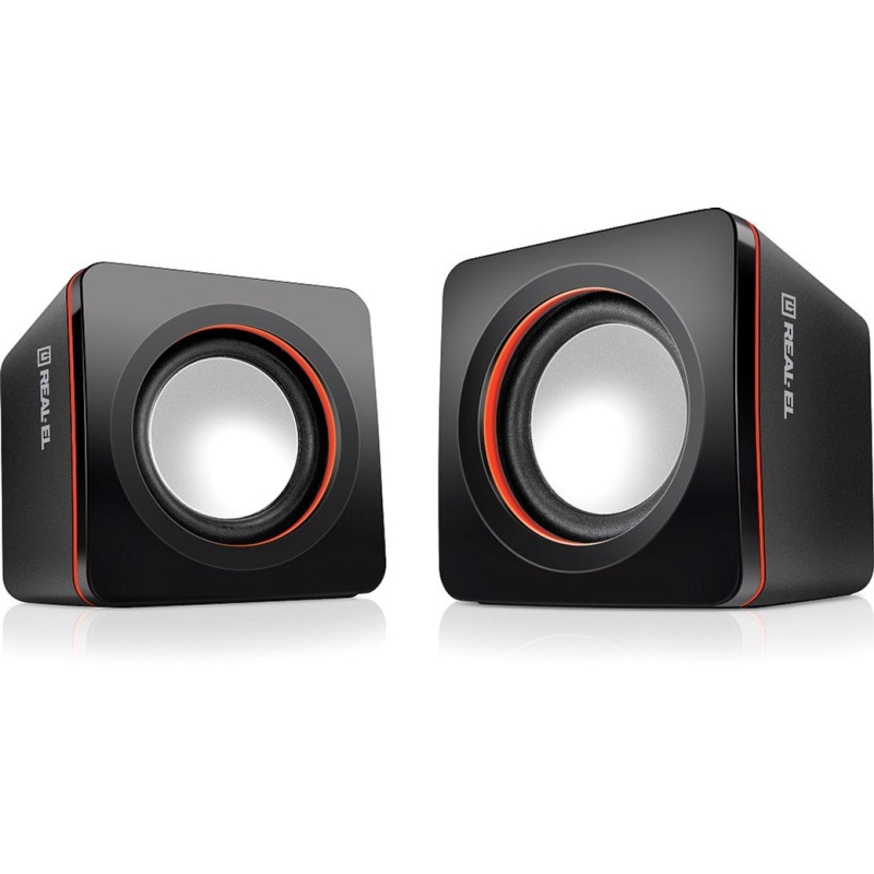 Акустична система REAL-EL S-13 USB Black (EL121100021)