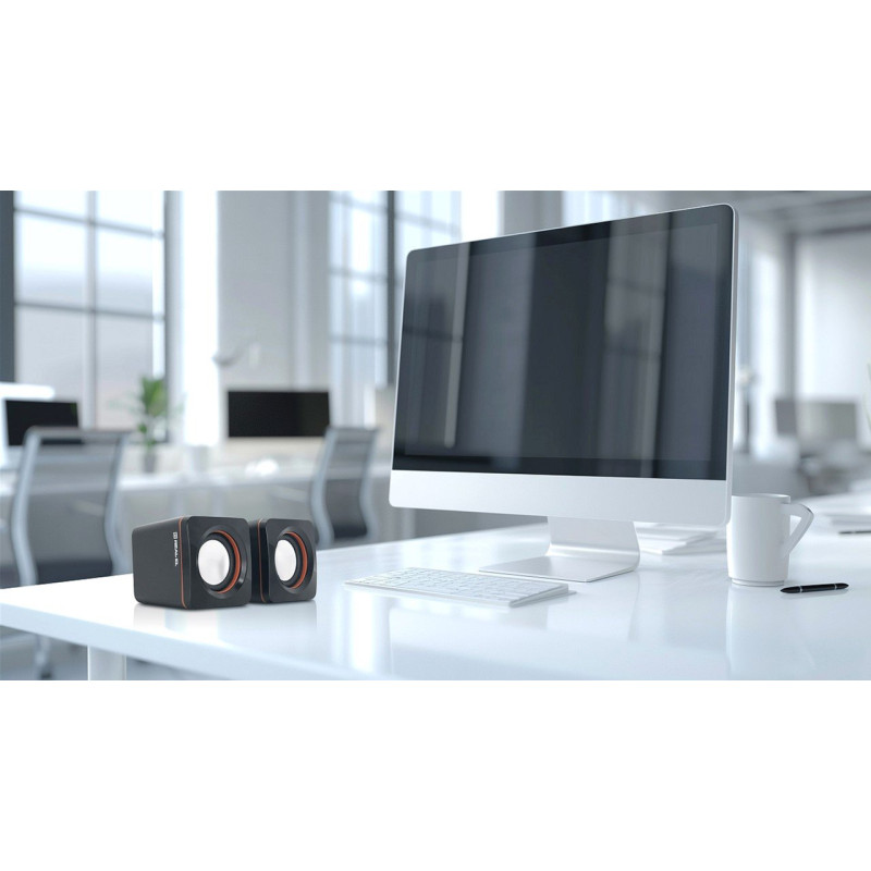 Акустична система REAL-EL S-13 USB Black (EL121100021)