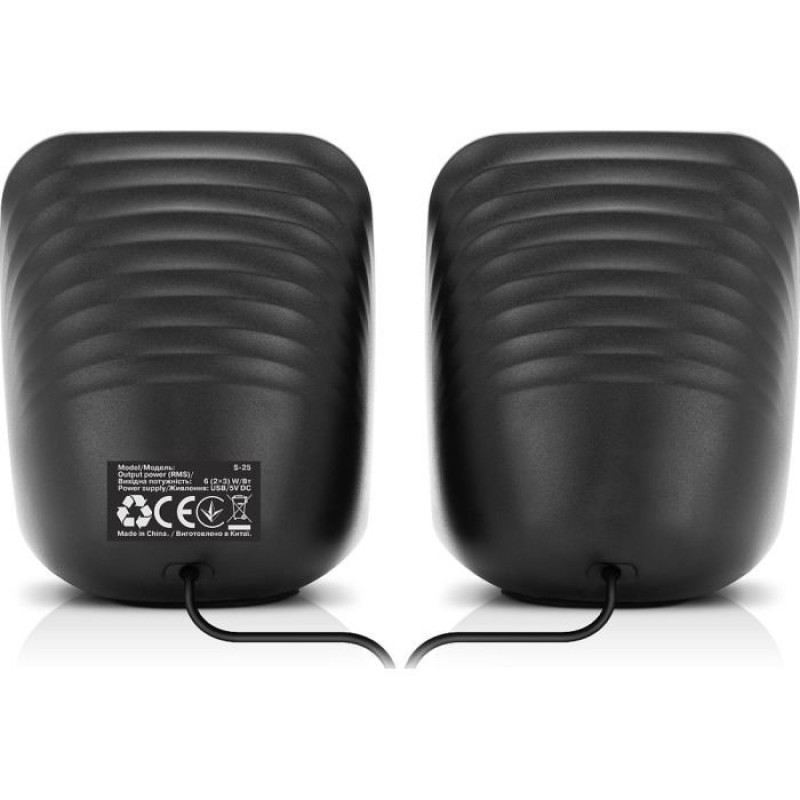 Акустична система REAL-EL S-25 USB Black (EL121100022)