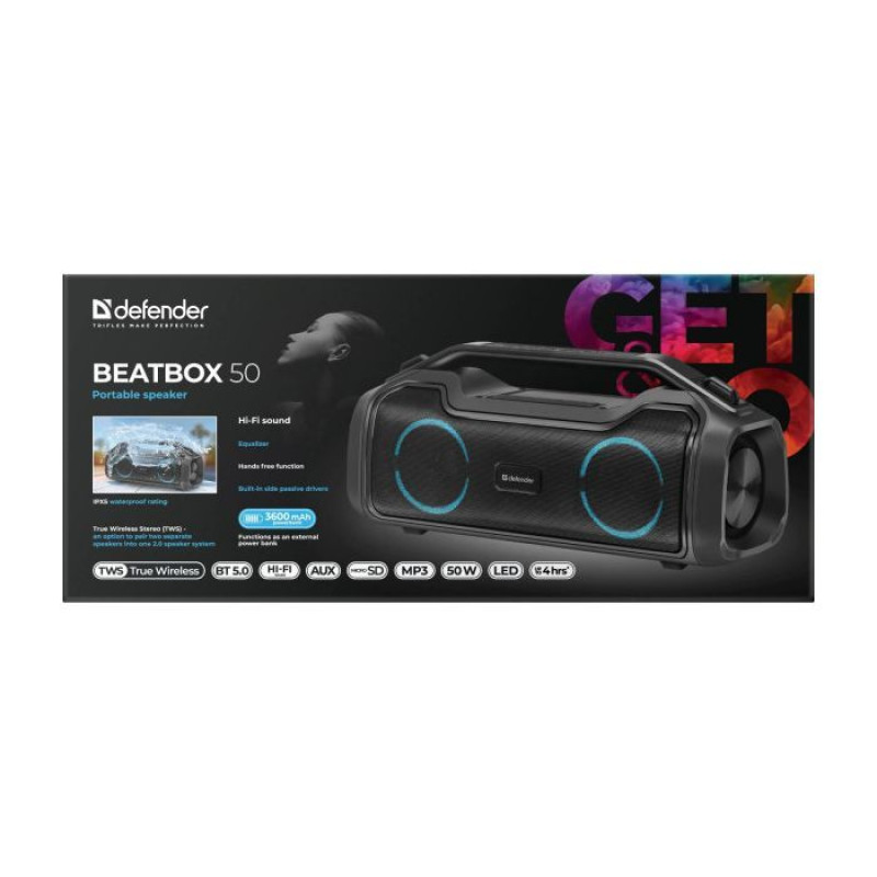 Акустична система Defender Beatbox 50 (65950)