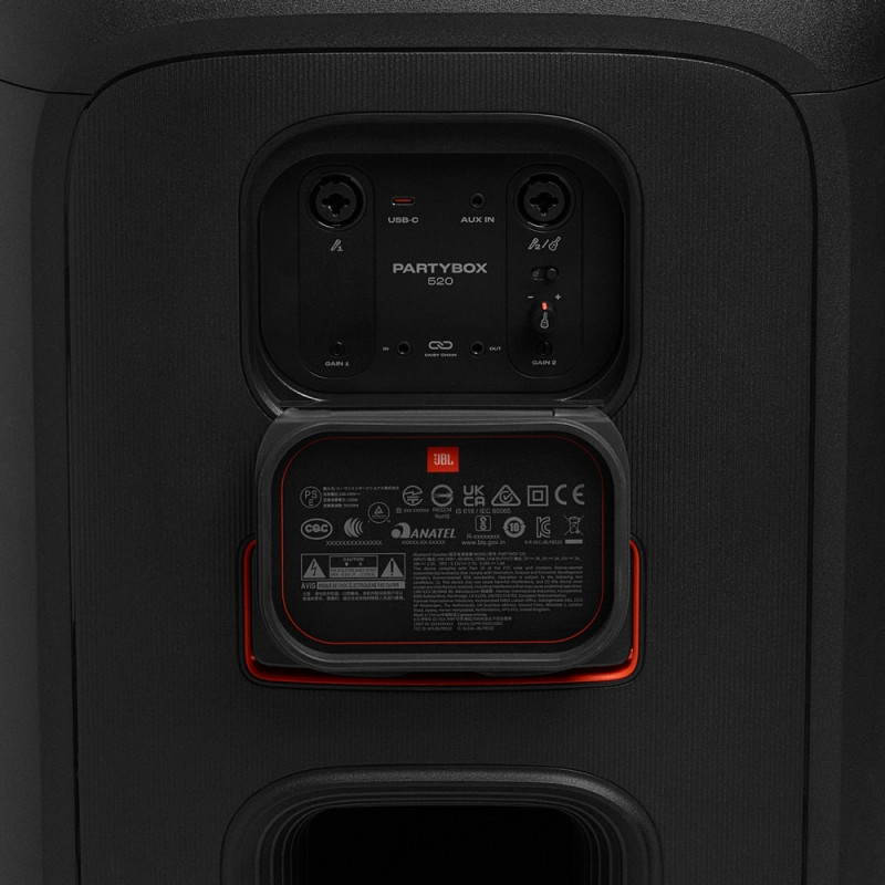 Акустична система JBL PartyBox 520 Black (JBLPARTYBOX520EU)