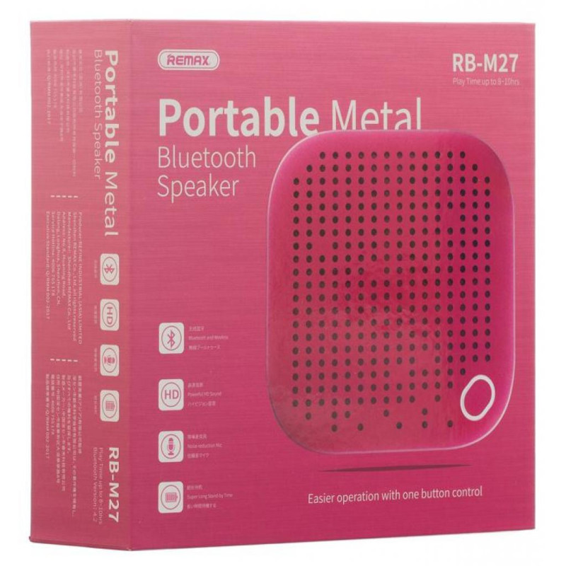 Акустична система Remax RB-M27 Red (RB-M27RD)