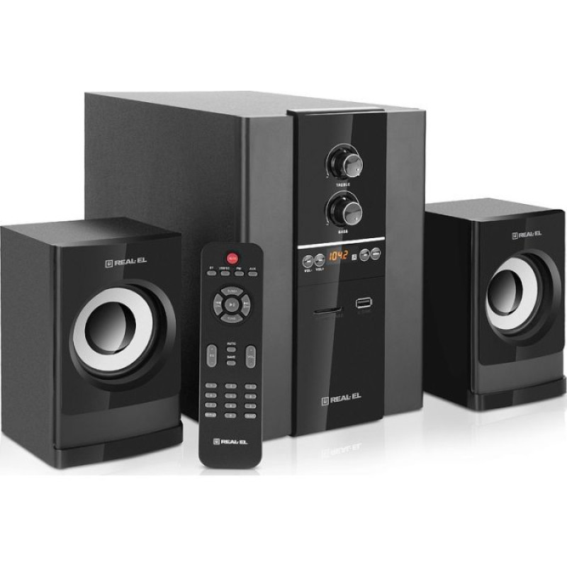 Акустична система REAL-EL M-355 Black (EL121300015)
