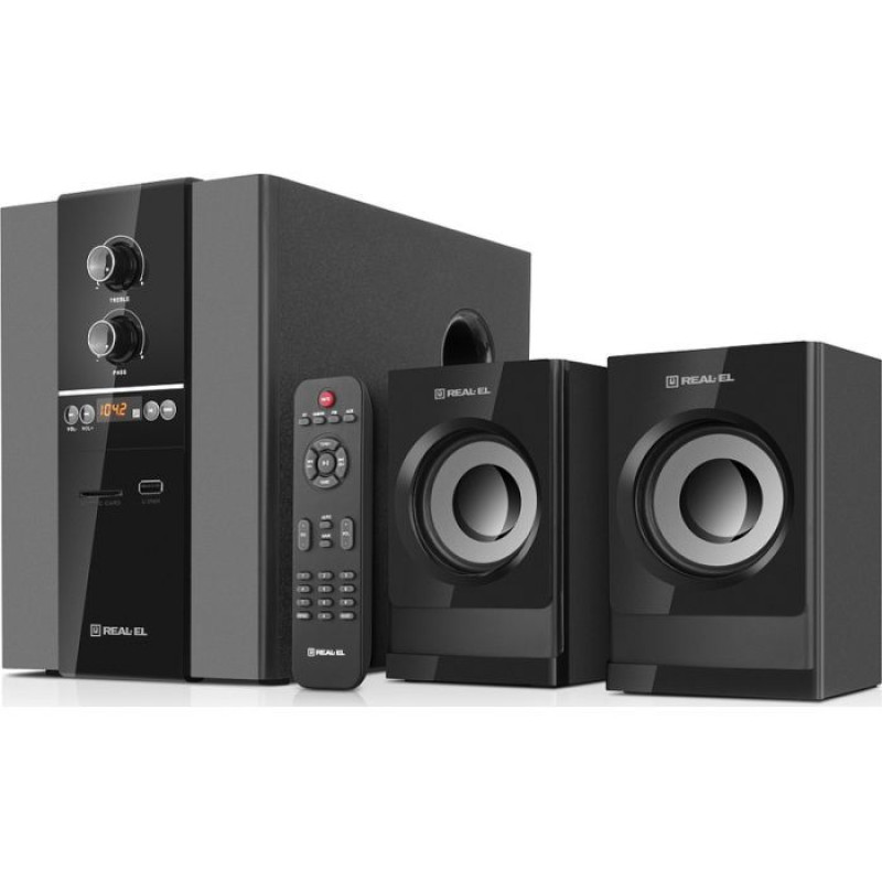 Акустична система REAL-EL M-355 Black (EL121300015)