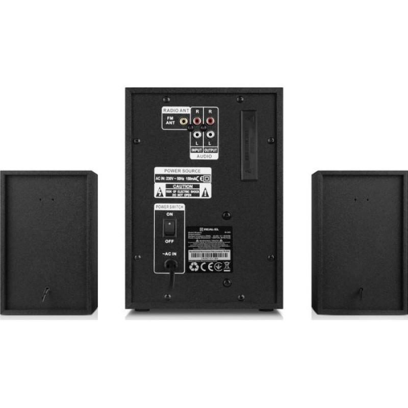 Акустична система REAL-EL M-355 Black (EL121300015)