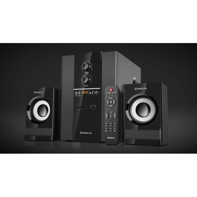Акустична система REAL-EL M-355 Black (EL121300015)