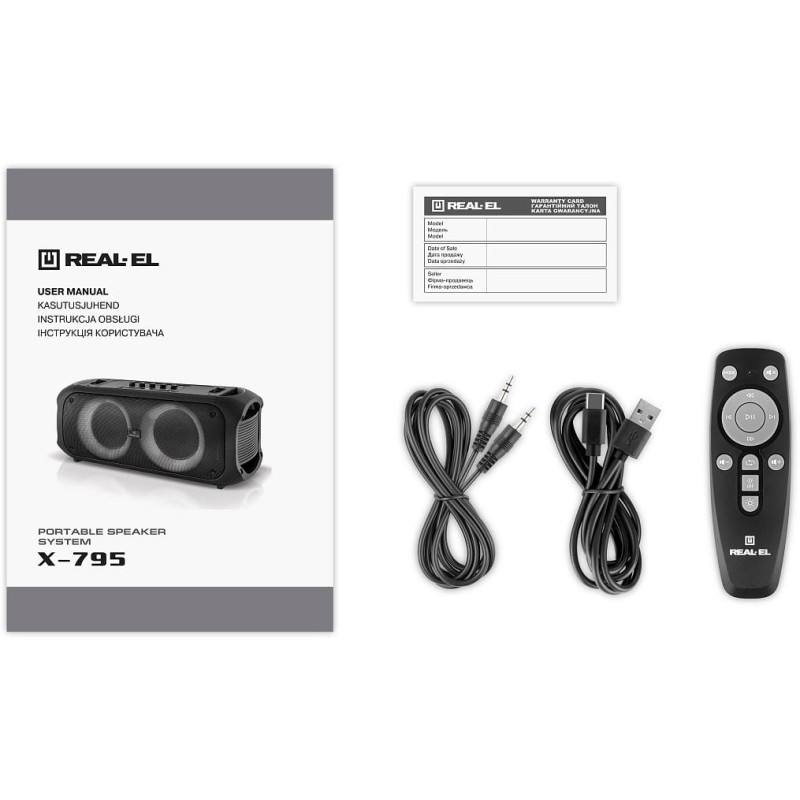 Акустична система REAL-EL X-795 (EL121600022)