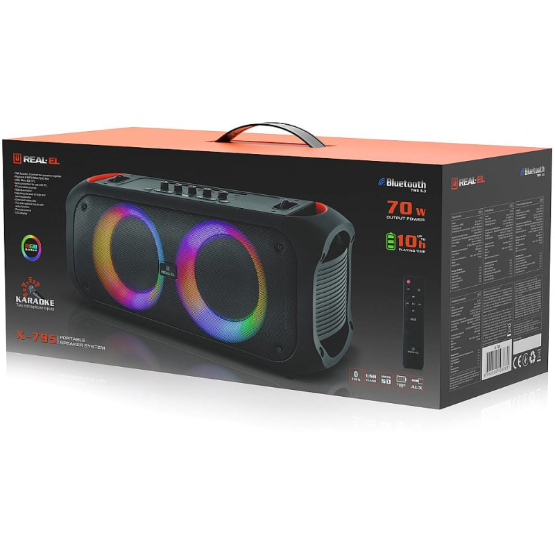 Акустична система REAL-EL X-795 (EL121600022)