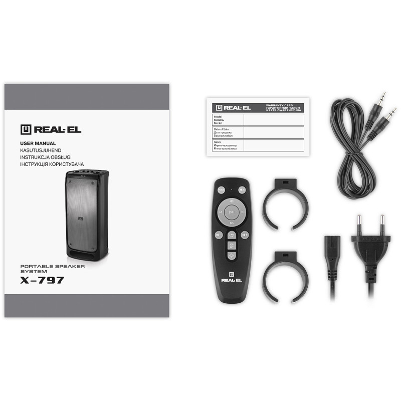 Акустична система REAL-EL X-797 (EL121600023)