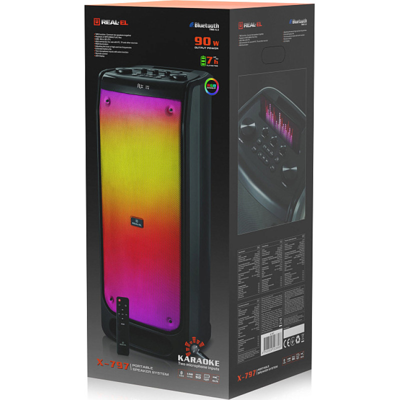 Акустична система REAL-EL X-797 (EL121600023)