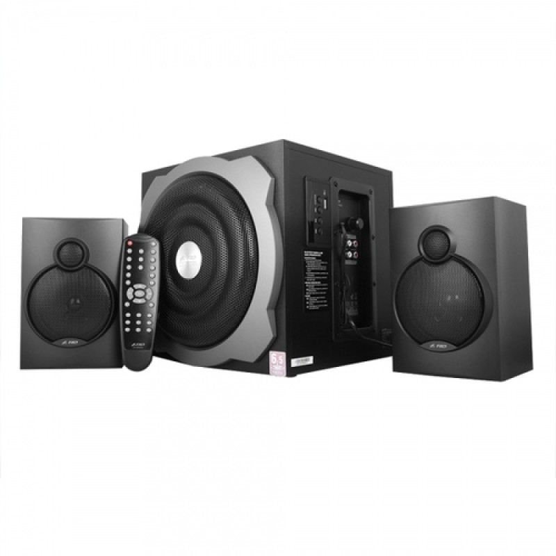 Акустична система F&D A521X 2.1 Bluetooth 4.0 Black