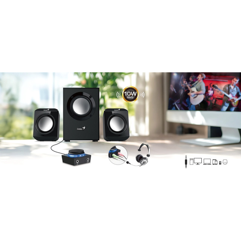 Акустична система GENIUS SW-2.1 300 II (31730053401)