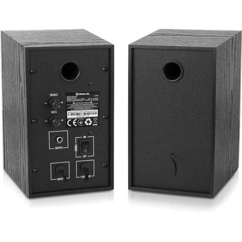 Акустична система REAL-EL S-420 Black (EL121200011)