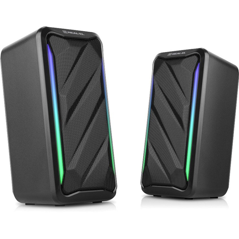 Акустична система REAL-EL S-130 USB Black (EL121100018)
