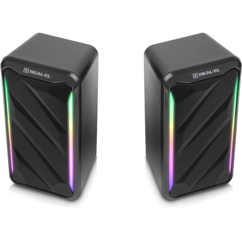 Акустична система REAL-EL S-130 USB Black (EL121100018)