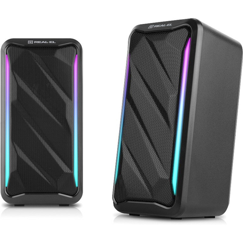 Акустична система REAL-EL S-130 USB Black (EL121100018)