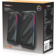 Акустична система REAL-EL S-130 USB Black (EL121100018)