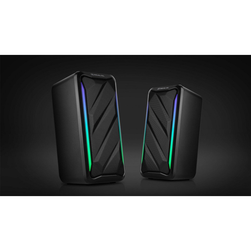 Акустична система REAL-EL S-130 USB Black (EL121100018)