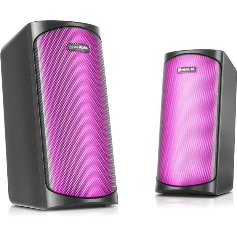 Акустична система REAL-EL S-135 USB Black (EL121100019)