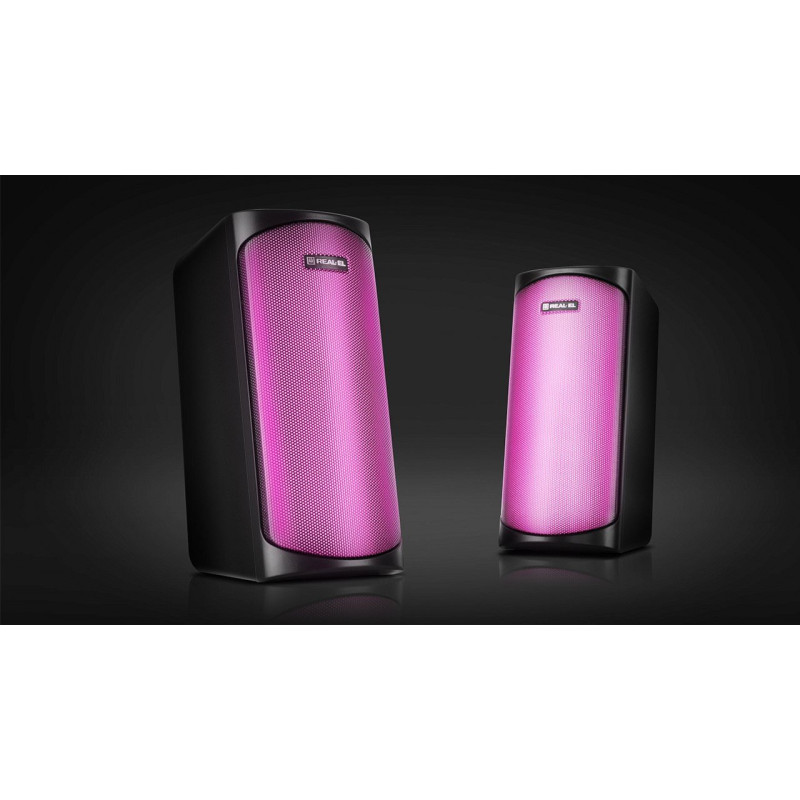 Акустична система REAL-EL S-135 USB Black (EL121100019)