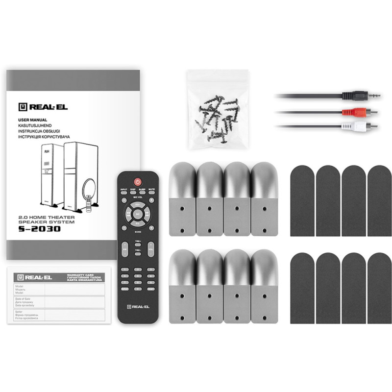 Акустична система Real-EL S-2030 Black (EL121200006)