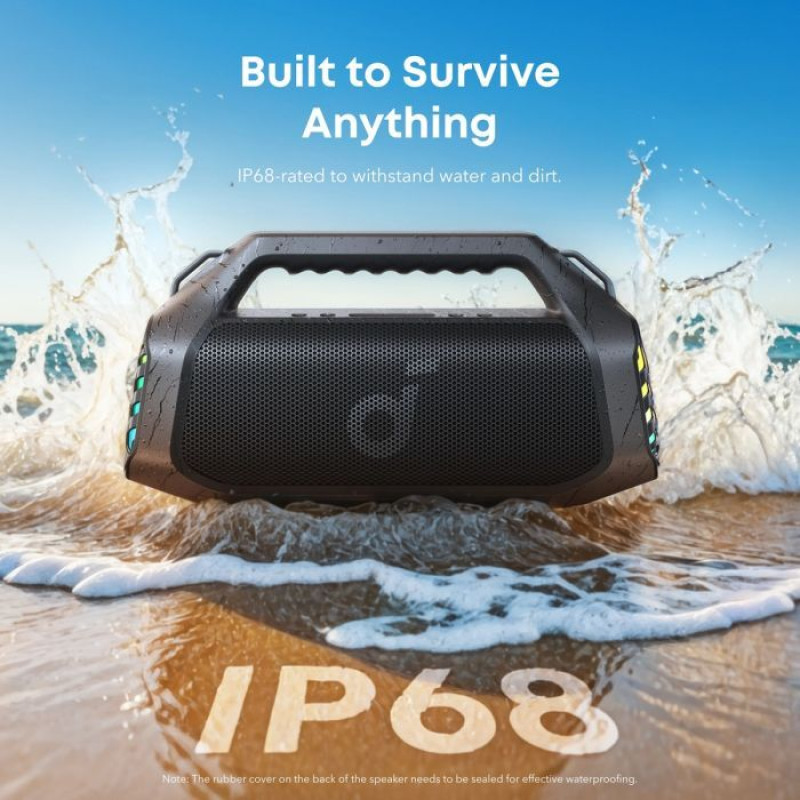 Акустична система ANKER SoundCore Boom 2 Pro Black (A3134A11)