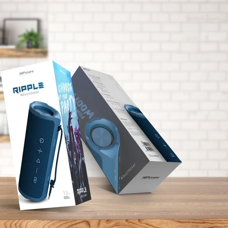 Портативна акустика HiFuture Ripple 30W Blue (ripple.blue.)