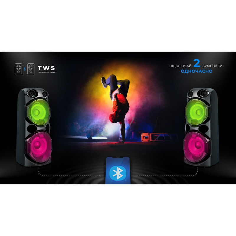 Акустична система REAL-EL X-780 Black (EL121600030)