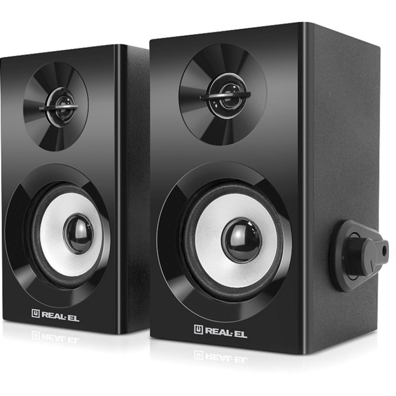 Акустична система REAL-EL S-228 Black (EL121200014)