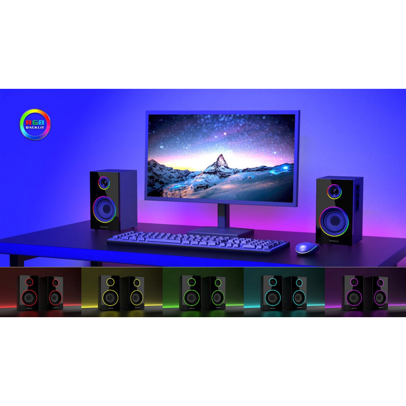 Акустична система REAL-EL S-410 Black (EL121200016)