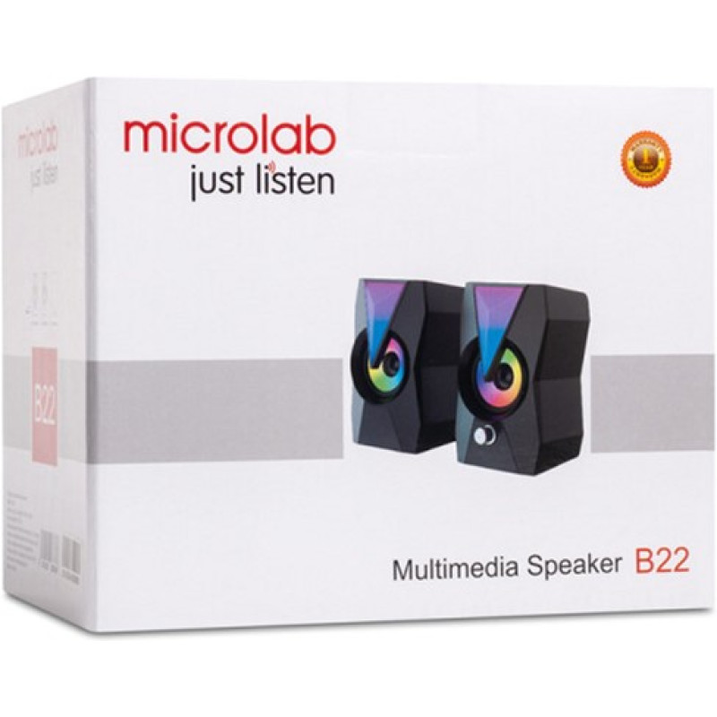 Акустична система Microlab B-22 USB Black