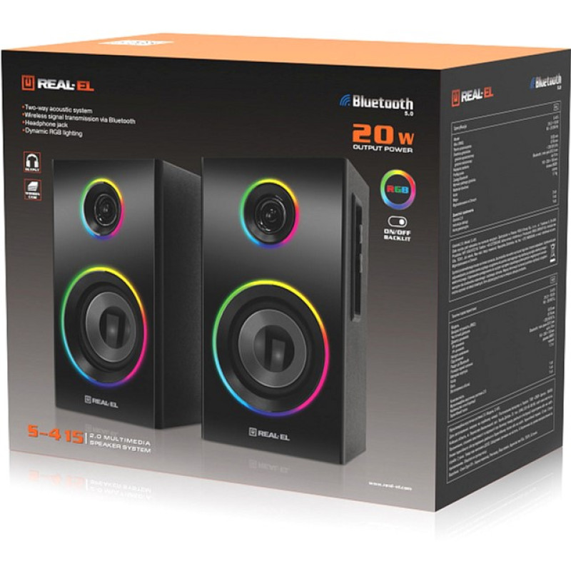 Акустична система REAL-EL S-415 (EL121200017)