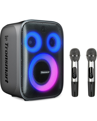 Портативна акустика Tronsmart Halo 200 Black + 2 Mics (968233)
