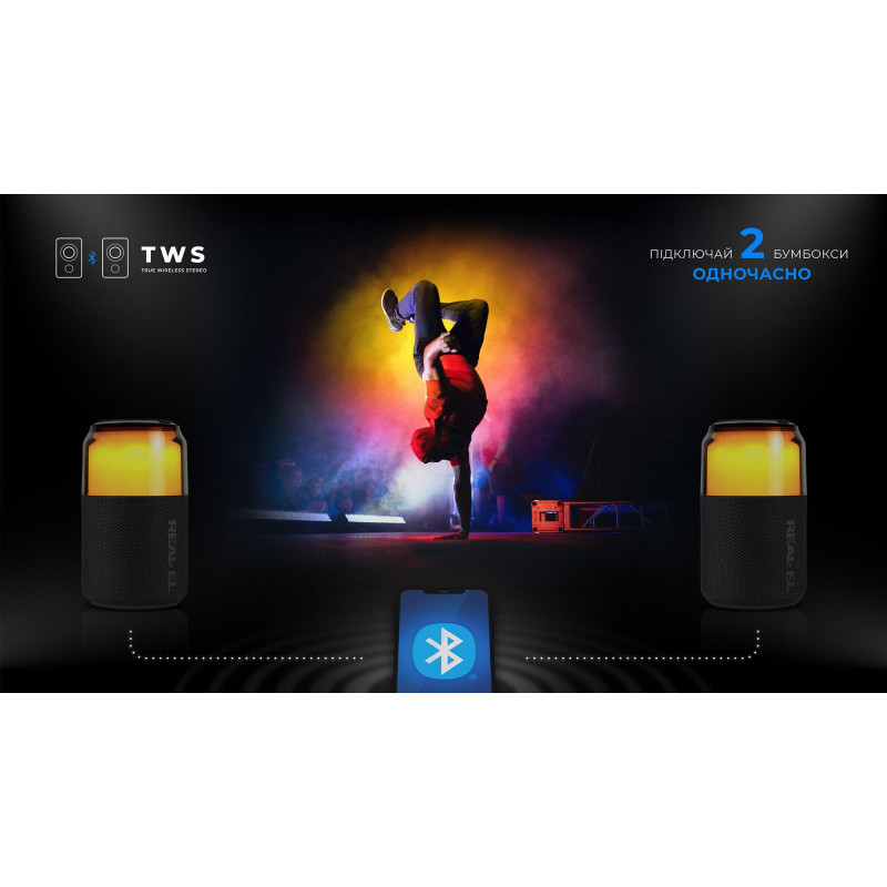 Акустична система REAL-EL X-705 Black (EL121600024)