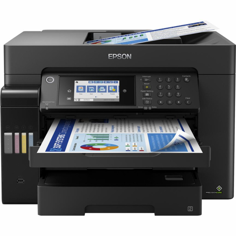 Багатофункціональний пристрій Epson L15160 Фабрика друку з WI-FI (C11CH71404)