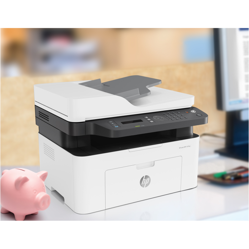 Багатофункціональний пристрій HP LaserJet 137fnw з WiFi (4ZB84A)