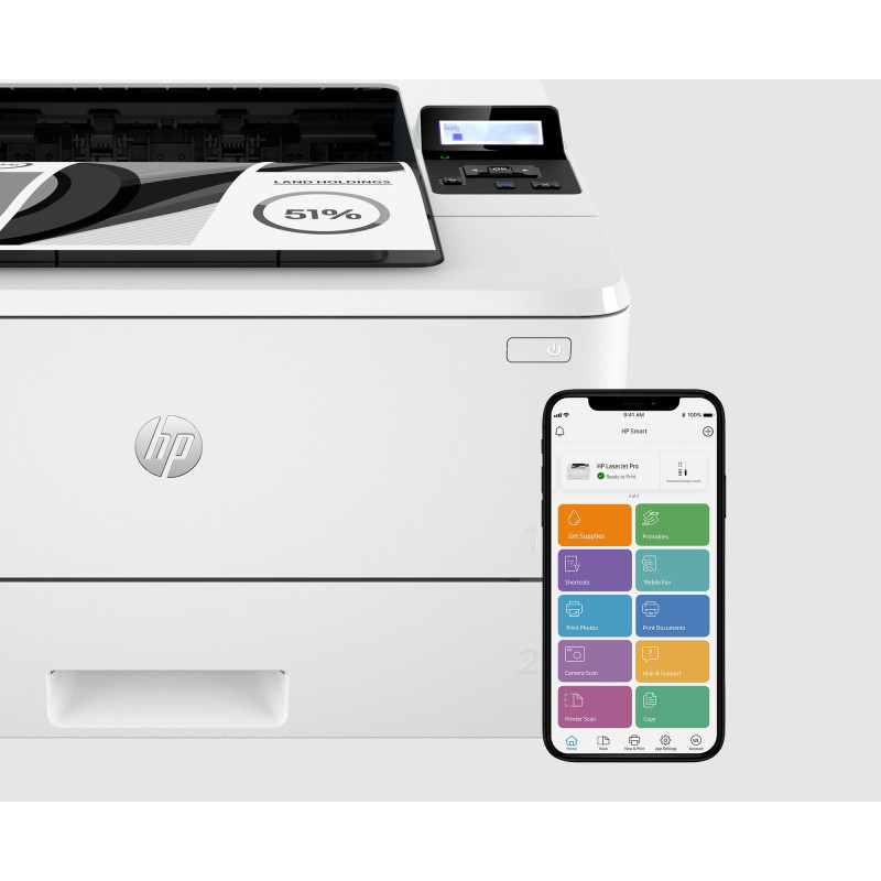 Принтер HP LJ Pro M4003dw Wi-Fi (2Z610A)