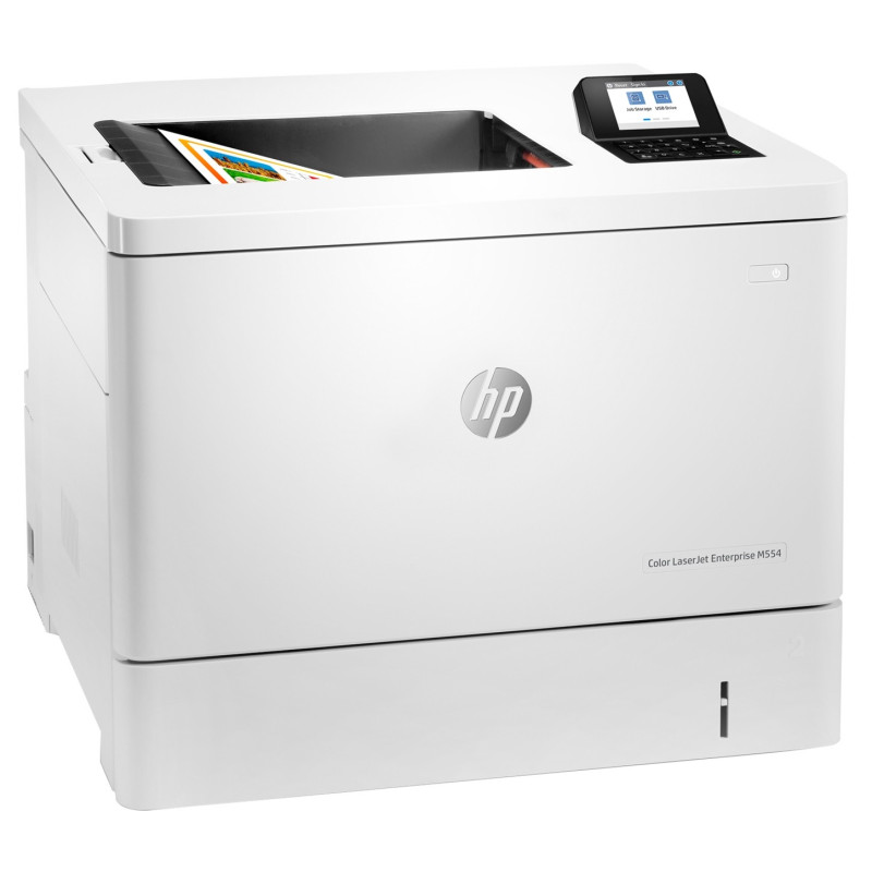 Лазерний принтер HP Color LaserJet Enterprise M554dn (7ZU81A)