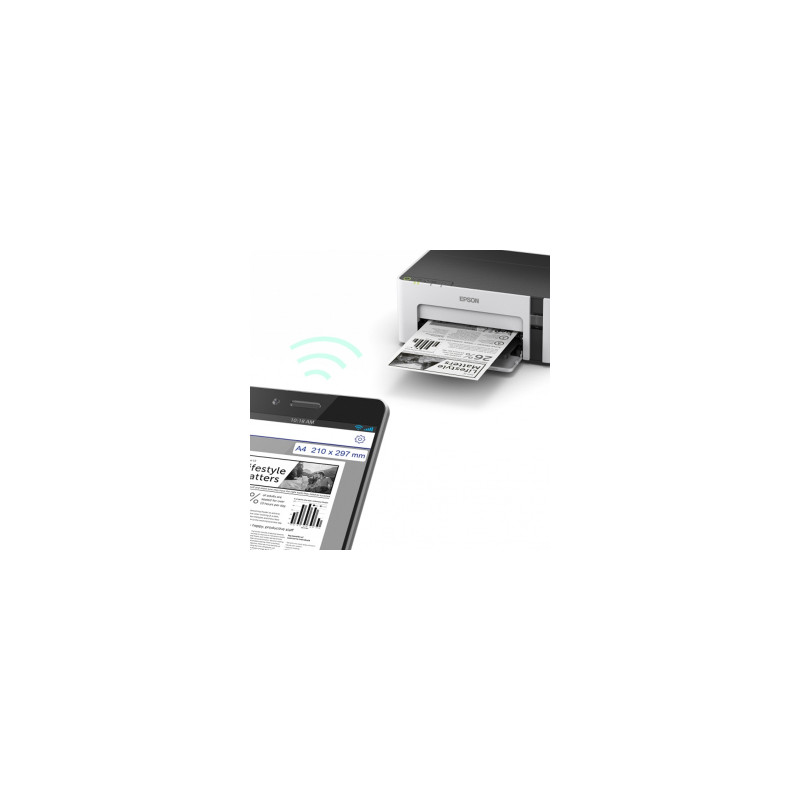 Струменевий принтер Epson M1120 з WiFi (C11CG96405)