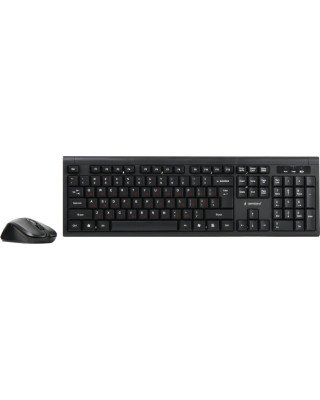 Комплект Gembird KBS-WM-03-UA Wireless Black (KBS-WM-03-UA)