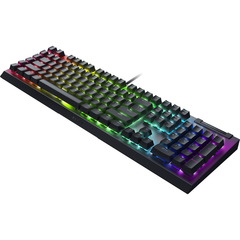 Клавіатура Razer BlackWidow V4 X Yellow Switch RU Black (RZ03-04702500-R3R1)