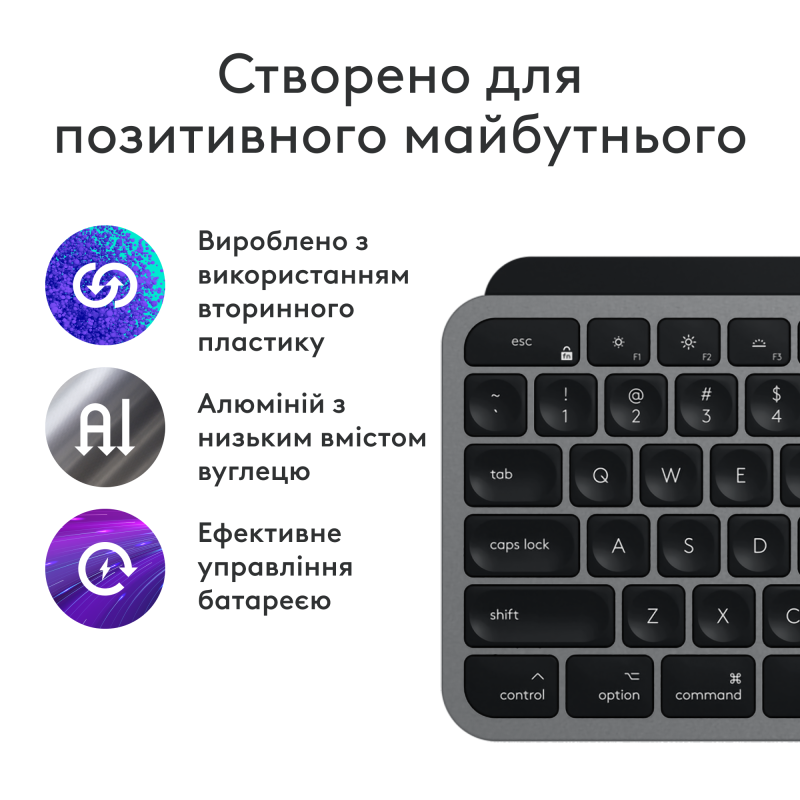 Комплект Logitech MX Keys S Combo for Mac Space Gray (920-012845)