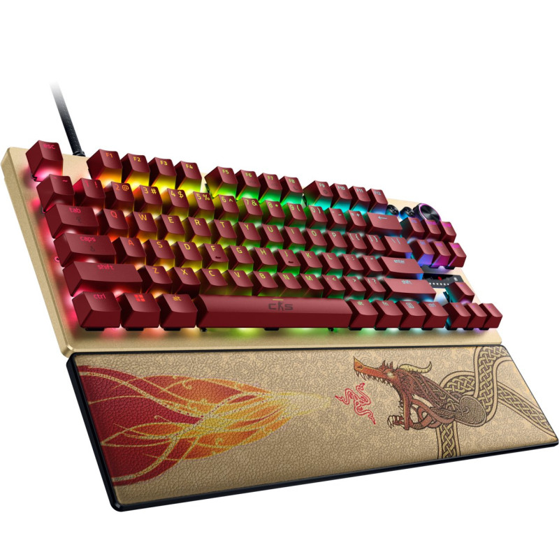 Клавіатура RAZER Huntsman V3 PRO TKL Counter-Strike 2 Ed. (RZ03-04982100-R3M1)