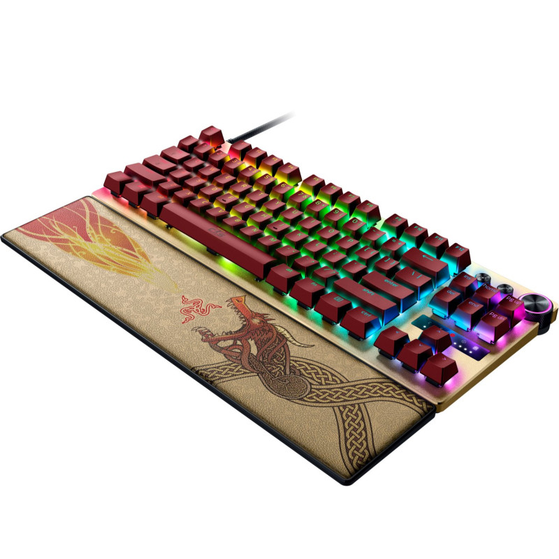 Клавіатура RAZER Huntsman V3 PRO TKL Counter-Strike 2 Ed. (RZ03-04982100-R3M1)