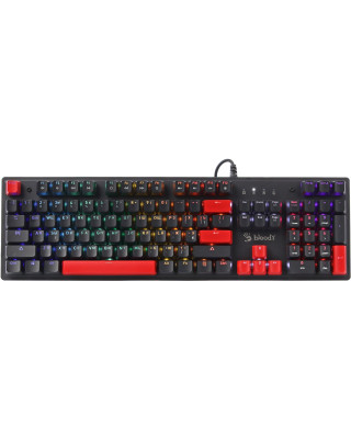 Клавіатура A4Tech Bloody S525N RGB BLMS Red Switch USB Fire Black (4711421002066)