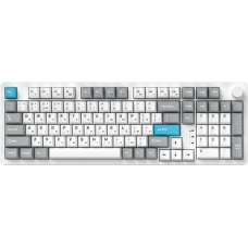 Бездротова клавіатура GamePro Asgard Drakkar Keychron Super Red Switch White (MK305WH)