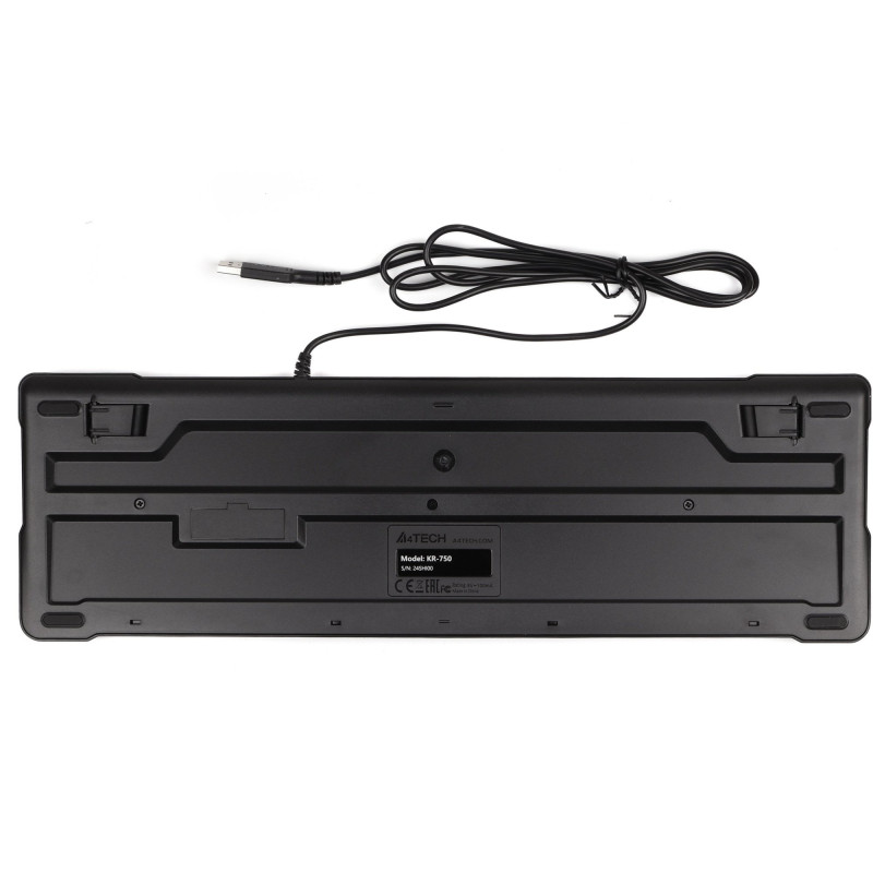 Клавіатура A4-Tech KR-750 USB Black